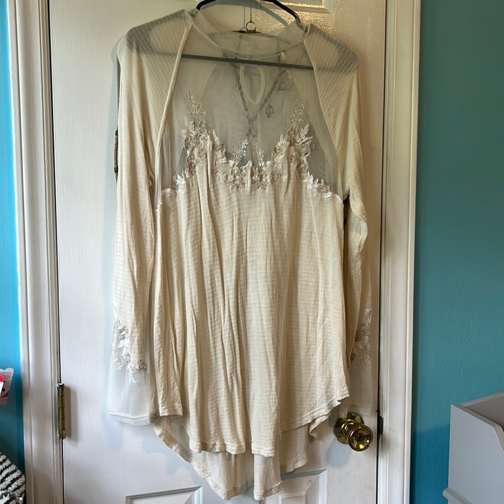 Free People boho Bloouse